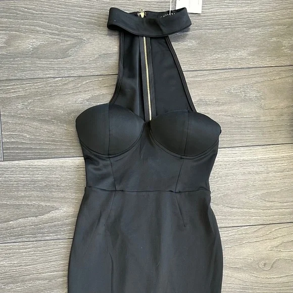 Jluxlabel Satin Midi Bustier Dress M NWT - Picture 2 of 5